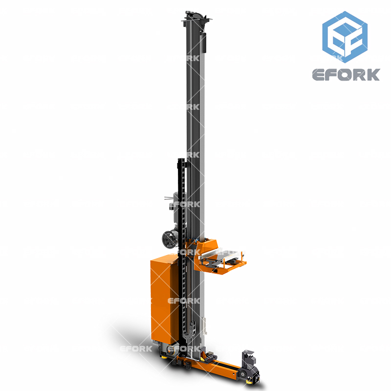 Seated Type 3-Way Electric Pallet Stacker Forklift